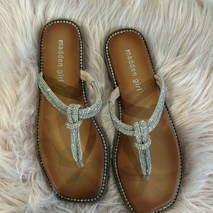 Madden Girl Dressy sandals. Women’s size 6. New in box!